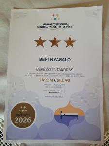 Gallery image of BENI NYARALÓ in Békésszentandrás