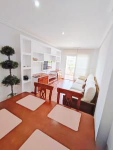 Kuchyň nebo kuchyňský kout v ubytování Precioso apartamento