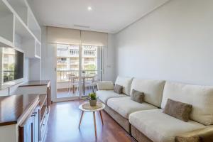 Posezení v ubytování Precioso apartamento