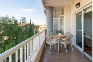 Balkón nebo terasa v ubytování Precioso apartamento