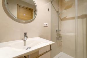 Koupelna v ubytování Precioso apartamento