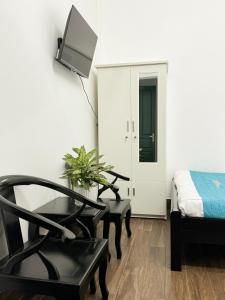 Μια τηλεόραση ή/και κέντρο ψυχαγωγίας στο Plumeria Homestay