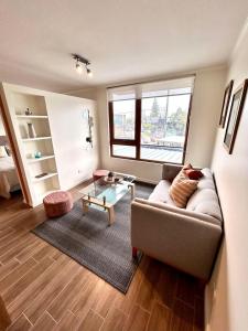 Ruang duduk di 201/ Precioso apartamento 1D+1B Centro + Jumbo 5 min +22 gambar