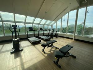 Fitness centrum a/nebo fitness zařízení v ubytování co56 Hotel Chemnitz