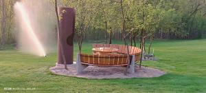 Taman di luar Glamping Beograd