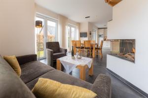 Posezení v ubytování Haus Rieke Bordumer Str 13A, 105qm