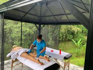Lázně a/nebo wellness v ubytování Ecohotel Portillo