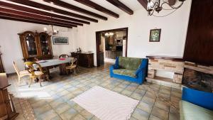 Χώρος καθιστικού στο Villa acogedora Cambrils Playa