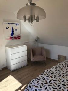 Postel nebo postele na pokoji v ubytování Repos du Cocher