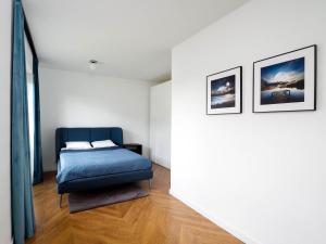 Postel nebo postele na pokoji v ubytování Dom na Jurze