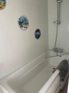 Phòng tắm tại Alberta Holiday Park, HC13