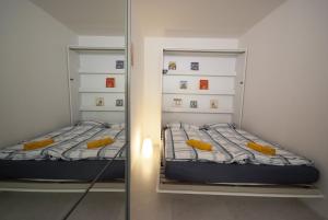 Postel nebo postele na pokoji v ubytování Apartmán víla Amálka