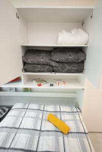 Postel nebo postele na pokoji v ubytování Apartmán víla Amálka