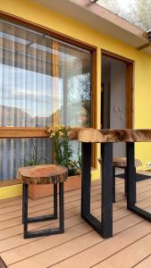 Balkón nebo terasa v ubytování Casa del Oro