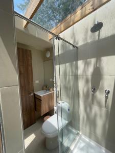 Koupelna v ubytování Casa del Oro