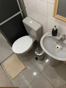 Koupelna v ubytování Suíte São Benedito