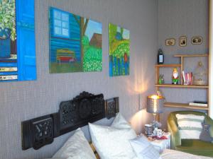 Cama o camas de una habitación en Villa-Bajka