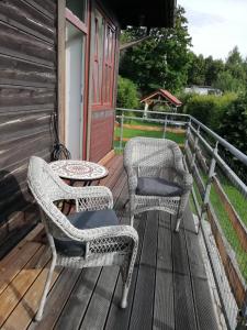Un balcón o terraza de Villa-Bajka