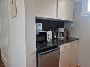 A kitchen or kitchenette at Apartment Gold