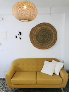 Posezení v ubytování Tradicional apartamento central de 2 camas dobles