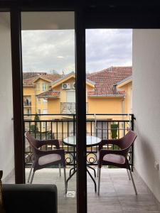 Balkón nebo terasa v ubytování Apartman Sita