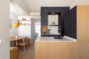 Kuchyň nebo kuchyňský kout v ubytování C211 Barcelona Apartments + 37 fotografií