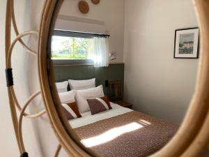 Posteľ alebo postele v izbe v ubytovaní Maison Chemin, chambres d'hôtes à Amboise + 33 fotografií