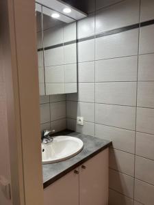 Koupelna v ubytování Salutho + 6 fotografií