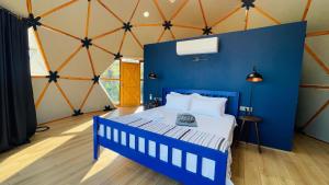 Postel nebo postele na pokoji v ubytování Bodrum Dome Suites