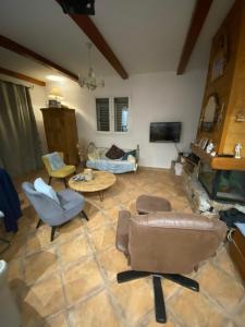 Posezení v ubytování Villa pour 4 personnes proche Santa Giulia