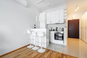 Kuhinja oz. manjša kuhinja v nastanitvi Przno Apartments by In Property