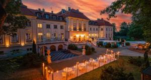 Zahrada ubytování Hotel Pałac Alexandrinum