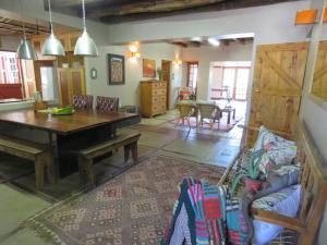 Χώρος καθιστικού στο Vensterklip Guest Farm