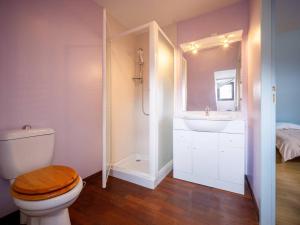 Kúpeľňa v ubytovaní Maison cosy pour 6 pers à Loudenvielle avec Wifi gratuit, proche lac et Balnéa - FR-1-695-28