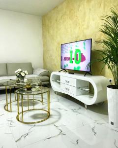 TV a/nebo společenská místnost v ubytování Apartment “ANA”