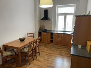 Kuchyň nebo kuchyňský kout v ubytování Apartmán Teplice