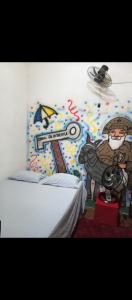 Katil atau katil-katil dalam bilik di Casa do Carnaval