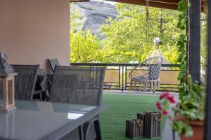 A balcony or terrace at Arados family Residence