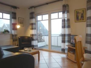 Гостиная зона в Haus Tante Clara Seglerkoje, Whg 6, Kukshörner Weg 8a