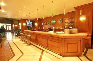 Lounge nebo bar v ubytování Akgun Istanbul Hotel