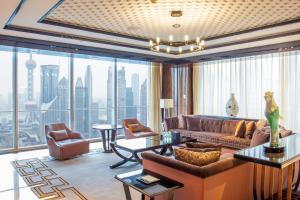 Posezení v ubytování Regent Shanghai Pudong
