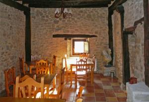 Restaurace v ubytování Don Baldomero Hotel Rural