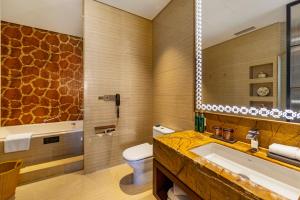 Koupelna v ubytování Fondney Hotel Shanghai NECC Hongqiao Airport T2
