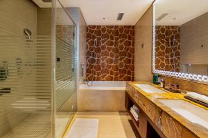 Koupelna v ubytování Fondney Hotel Shanghai NECC Hongqiao Airport T2