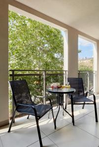 En balkon eller terrasse på Premium City Apartments