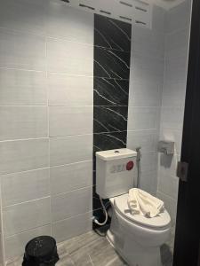 Koupelna v ubytování Neo Hatyai Hotel