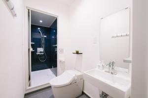 Koupelna v ubytování Hotel Kailani