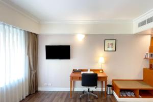 Μια τηλεόραση ή/και κέντρο ψυχαγωγίας στο Le Siam Hotel Silom Bangkok by PCL