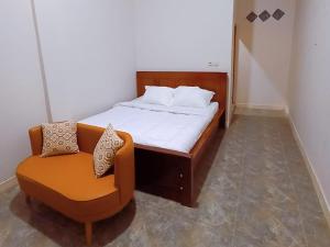 Postel nebo postele na pokoji v ubytování The Allabun Glamping Yogyakarta