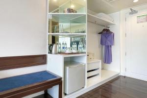 Η κουζίνα ή μικρή κουζίνα στο Le Siam Hotel Silom Bangkok by PCL